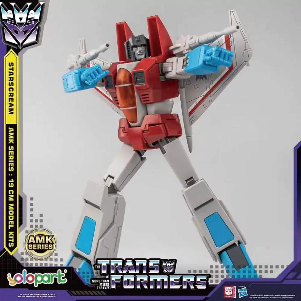 Transformers Generation One AMK Series Starscream Műanyag modell készlet 19 cm termékfotó