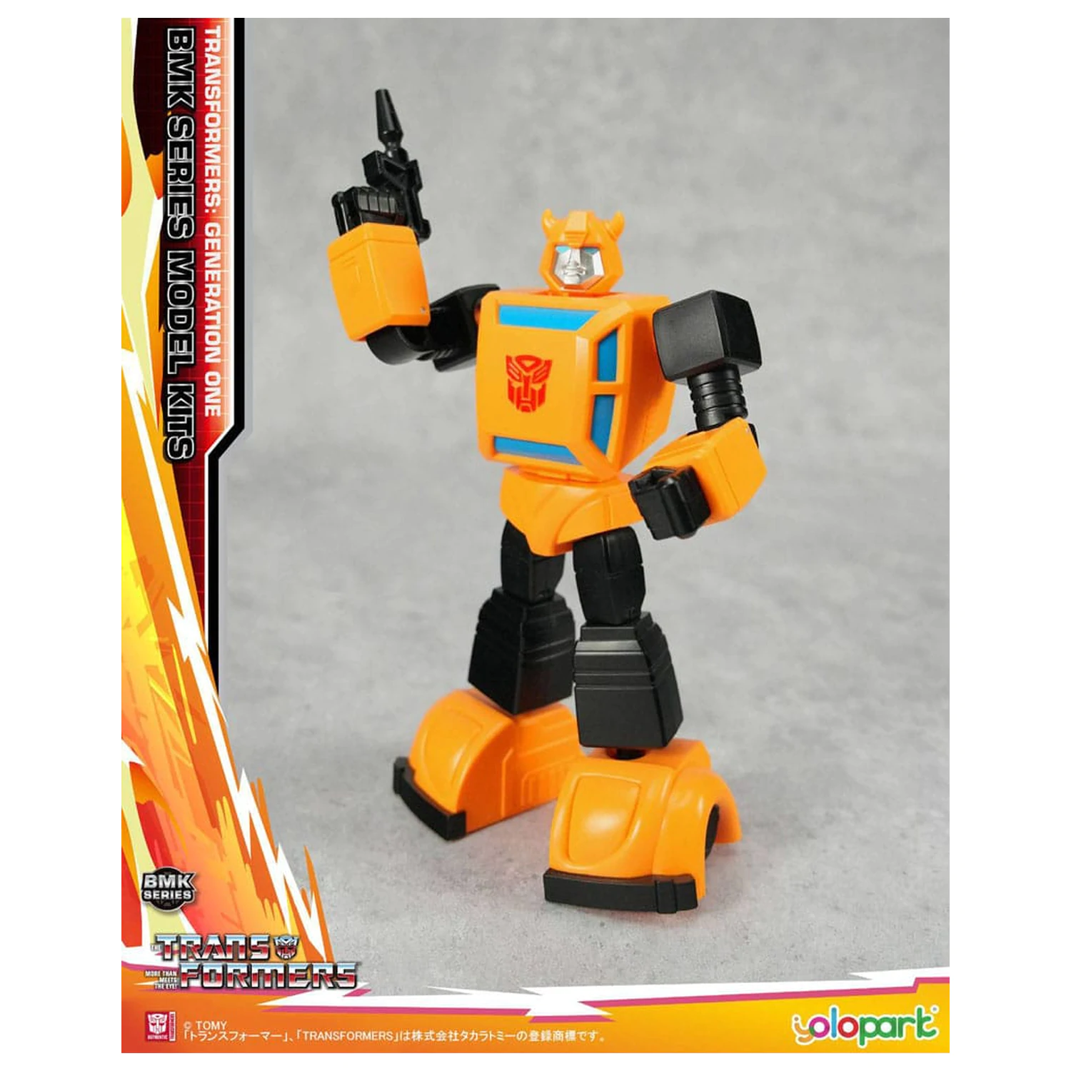 Transformers Generation One BMK Series modell készlet Bumblebee 16 cm   termékfotó
