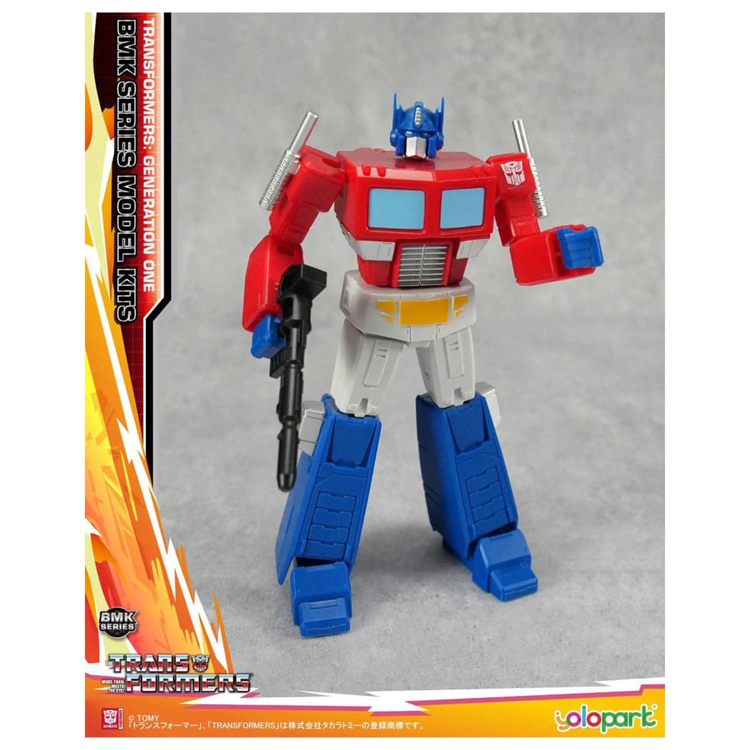 Transformers Generation One BMK Series modell készlet Optimus Prime 16 cm   termékfotó