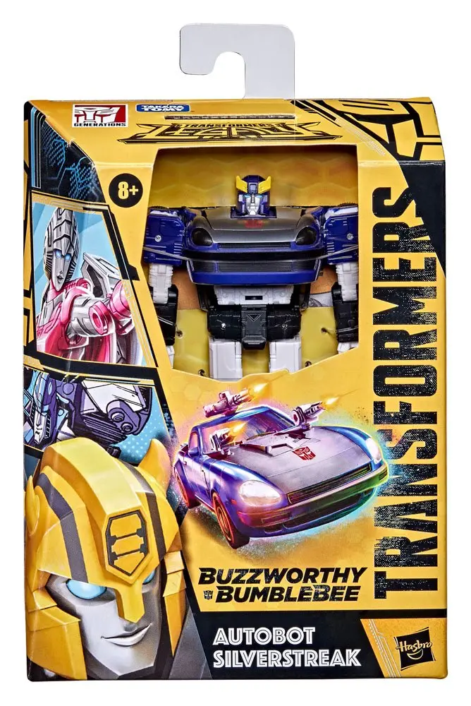 Transformers Generations Legacy Buzzworthy Bumblebee Autobot Silverstreak akciófigura 14 cm termékfotó