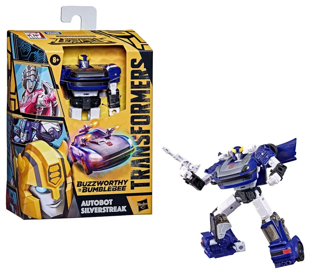Transformers Generations Legacy Buzzworthy Bumblebee Autobot Silverstreak akciófigura 14 cm termékfotó