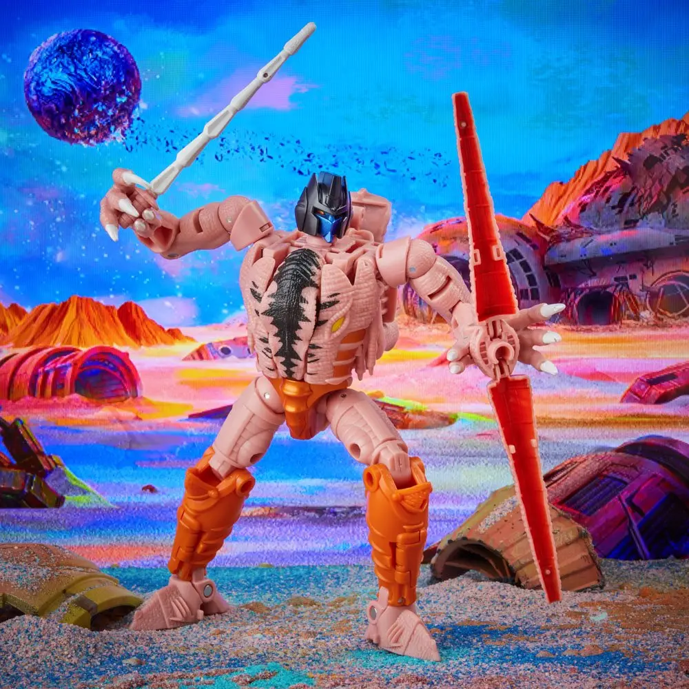 Transformers Generations Legacy Buzzworthy Bumblebee Heroic Maximal Dinobot akciófigura 18 cm termékfotó