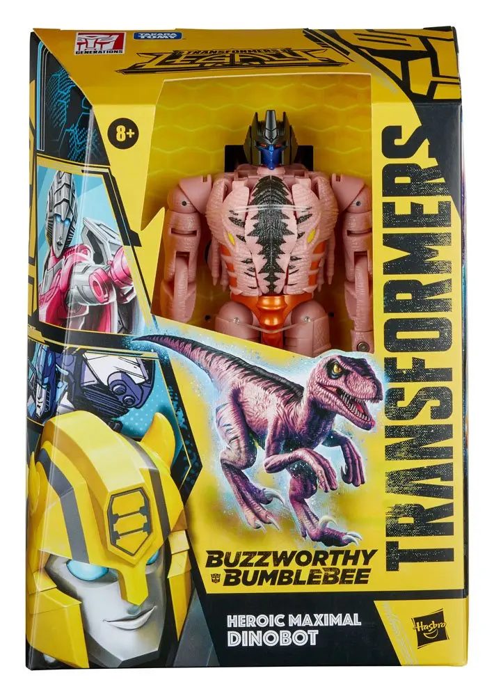 Transformers Generations Legacy Buzzworthy Bumblebee Heroic Maximal Dinobot akciófigura 18 cm termékfotó