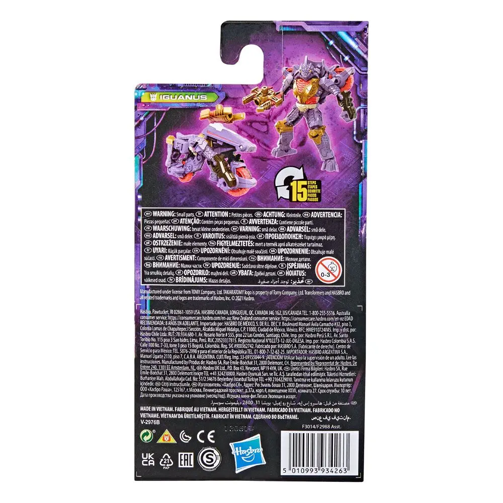 Transformers Generations Legacy Core Iguanus akciófigura 9 cm termékfotó