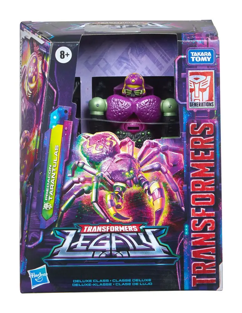 Transformers Generations Legacy Deluxe Class 2022 Predacon Tarantulas akciófigura 14 cm termékfotó