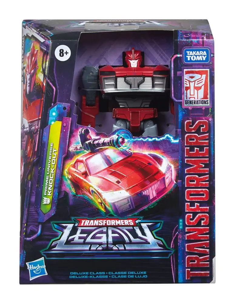 Transformers Generations Legacy Deluxe Class 2022 Prime Universe Knock-Out akciófigura 14 cm termékfotó