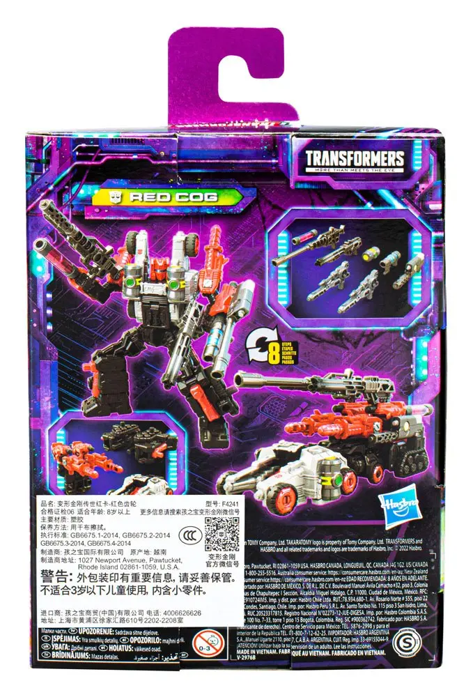 Transformers Generations Legacy Deluxe Class  Red Cog akciófigura 14 cm termékfotó