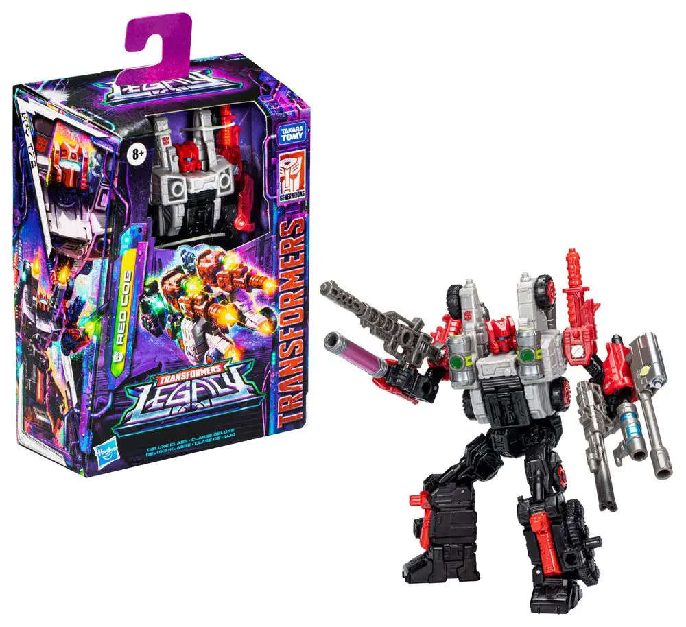 Transformers Generations Legacy Deluxe Class  Red Cog akciófigura 14 cm termékfotó