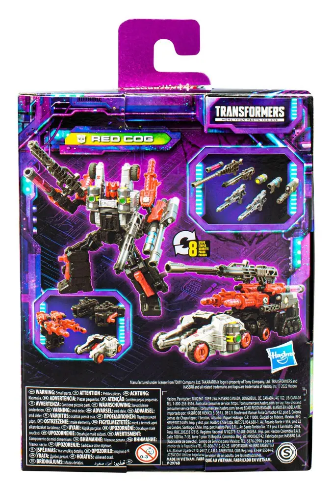 Transformers Generations Legacy Deluxe Class  Red Cog akciófigura 14 cm termékfotó