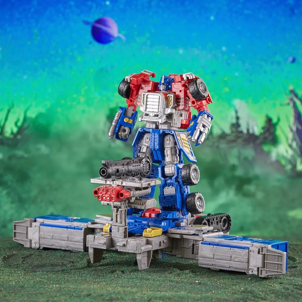 Transformers Generations Legacy Evolution Commander Class Armada Universe Optimus Prime akciófigura 19 cm termékfotó