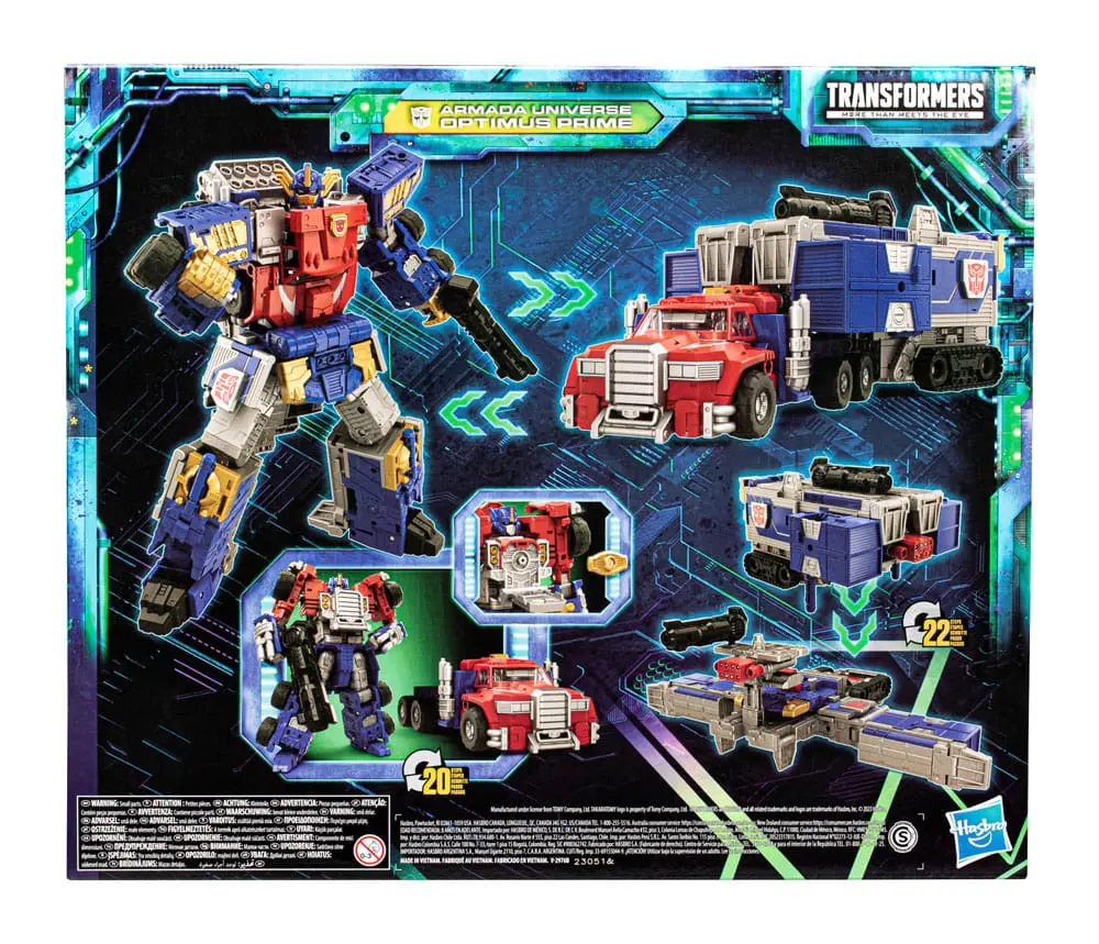 Transformers Generations Legacy Evolution Commander Class Armada Universe Optimus Prime akciófigura 19 cm termékfotó