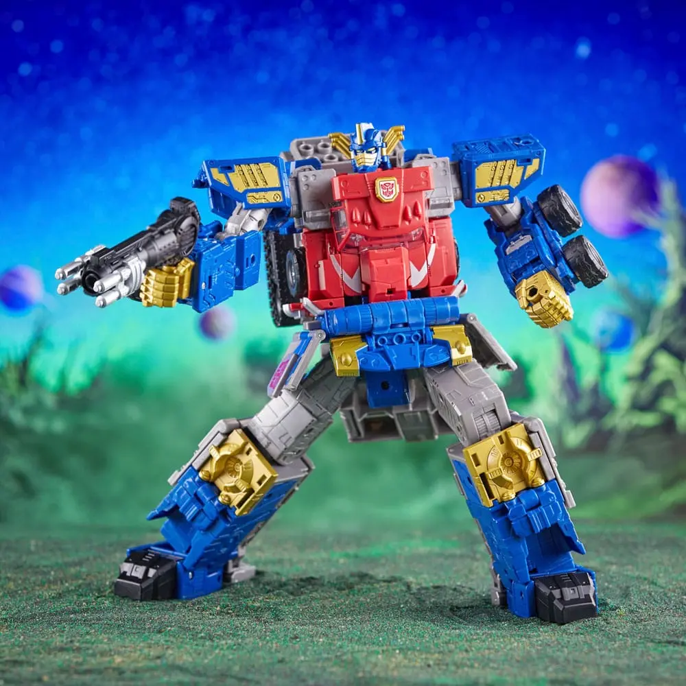 Transformers Generations Legacy Evolution Commander Class Armada Universe Optimus Prime akciófigura 19 cm termékfotó