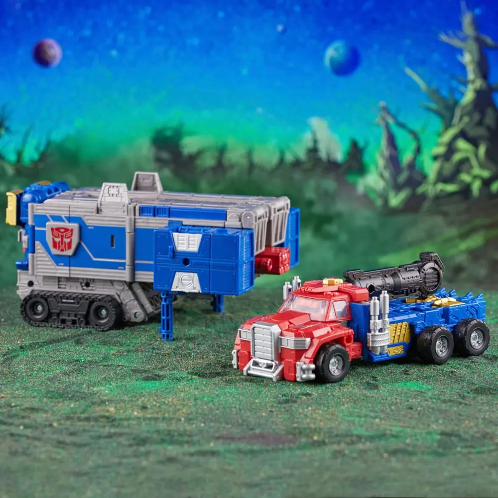Transformers Generations Legacy Evolution Commander Class Armada Universe Optimus Prime akciófigura 19 cm termékfotó