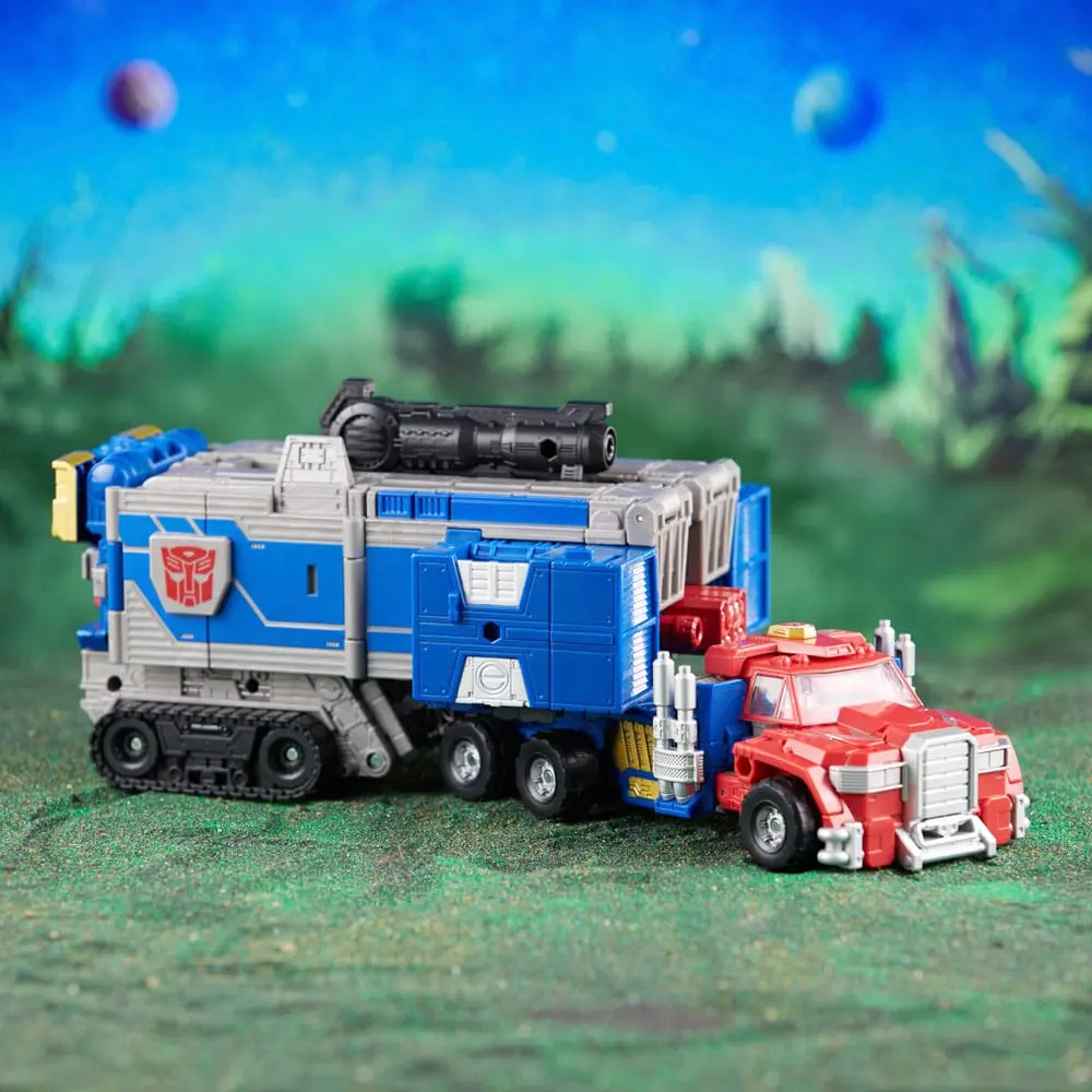 Transformers Generations Legacy Evolution Commander Class Armada Universe Optimus Prime akciófigura 19 cm termékfotó