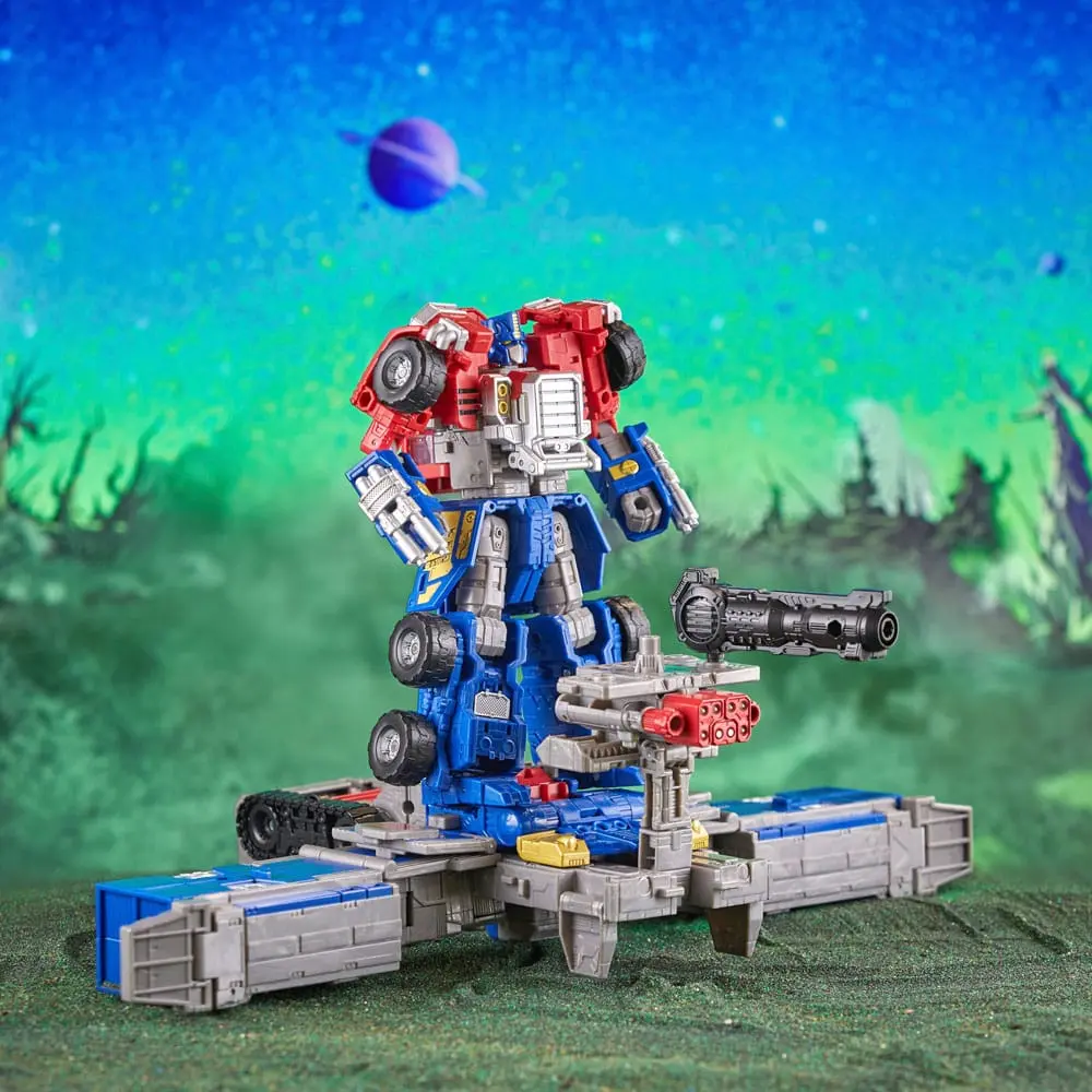 Transformers Generations Legacy Evolution Commander Class Armada Universe Optimus Prime akciófigura 19 cm termékfotó