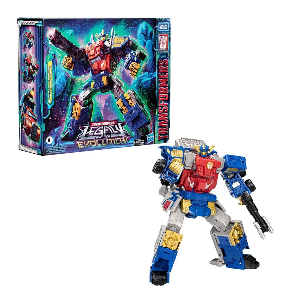 Transformers Generations Legacy Evolution Commander Class Armada Universe Optimus Prime akciófigura 19 cm termékfotó