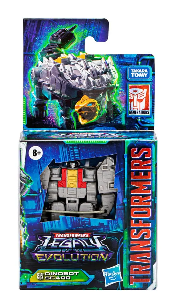 Transformers Generations Legacy Evolution Core Class Dinobot Scarr akciófigura 9 cm termékfotó