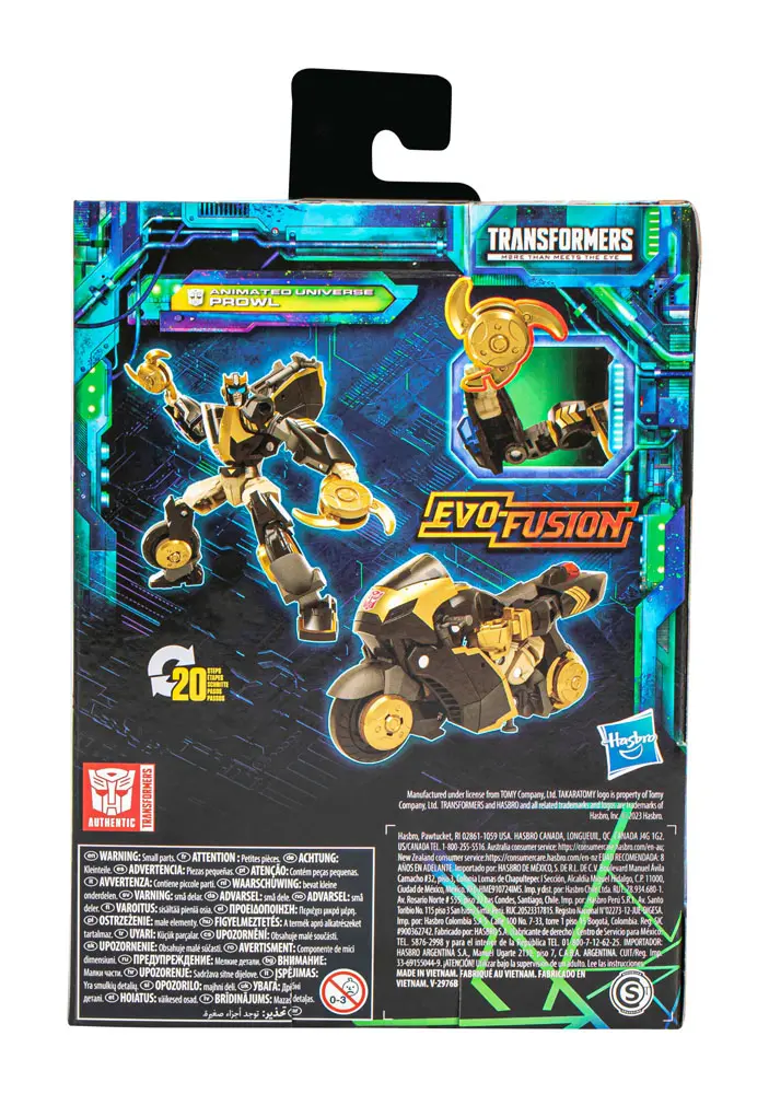 Transformers Generations Legacy Evolution Deluxe Animated Universe Prowl akciófigura 14 cm termékfotó