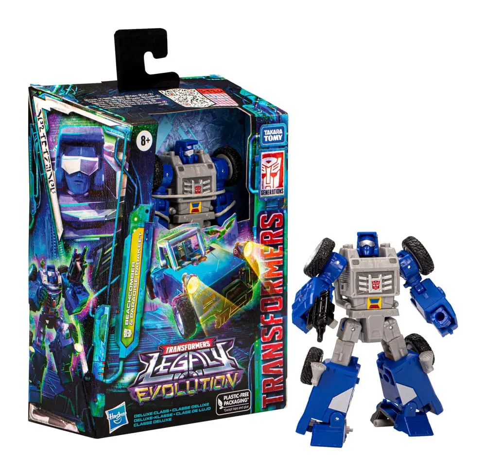 Transformers Generations Legacy Evolution Deluxe Class Beachcomber &amp; Paradise Parakeet akciófigura 14 cm termékfotó