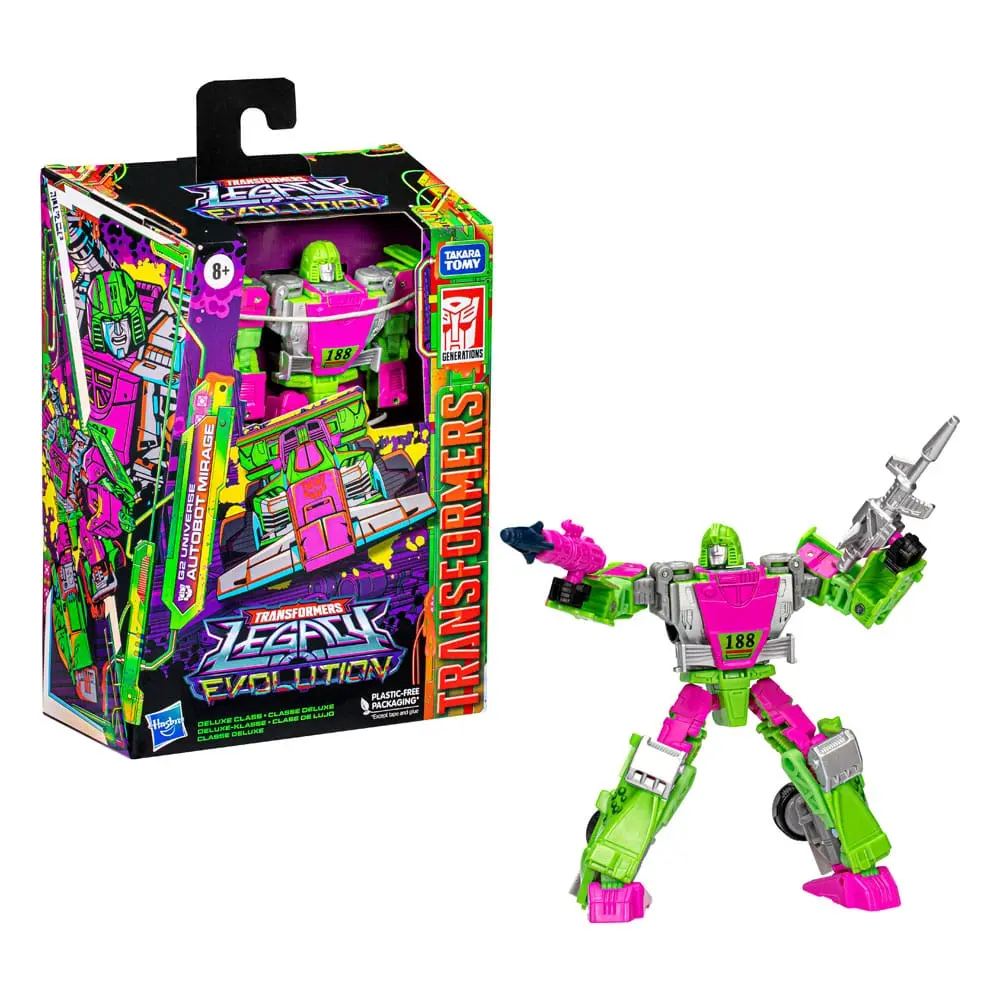 Transformers Generations Legacy Evolution Deluxe Class G2 Universe Autobot Mirage akciófigura 14 cm termékfotó