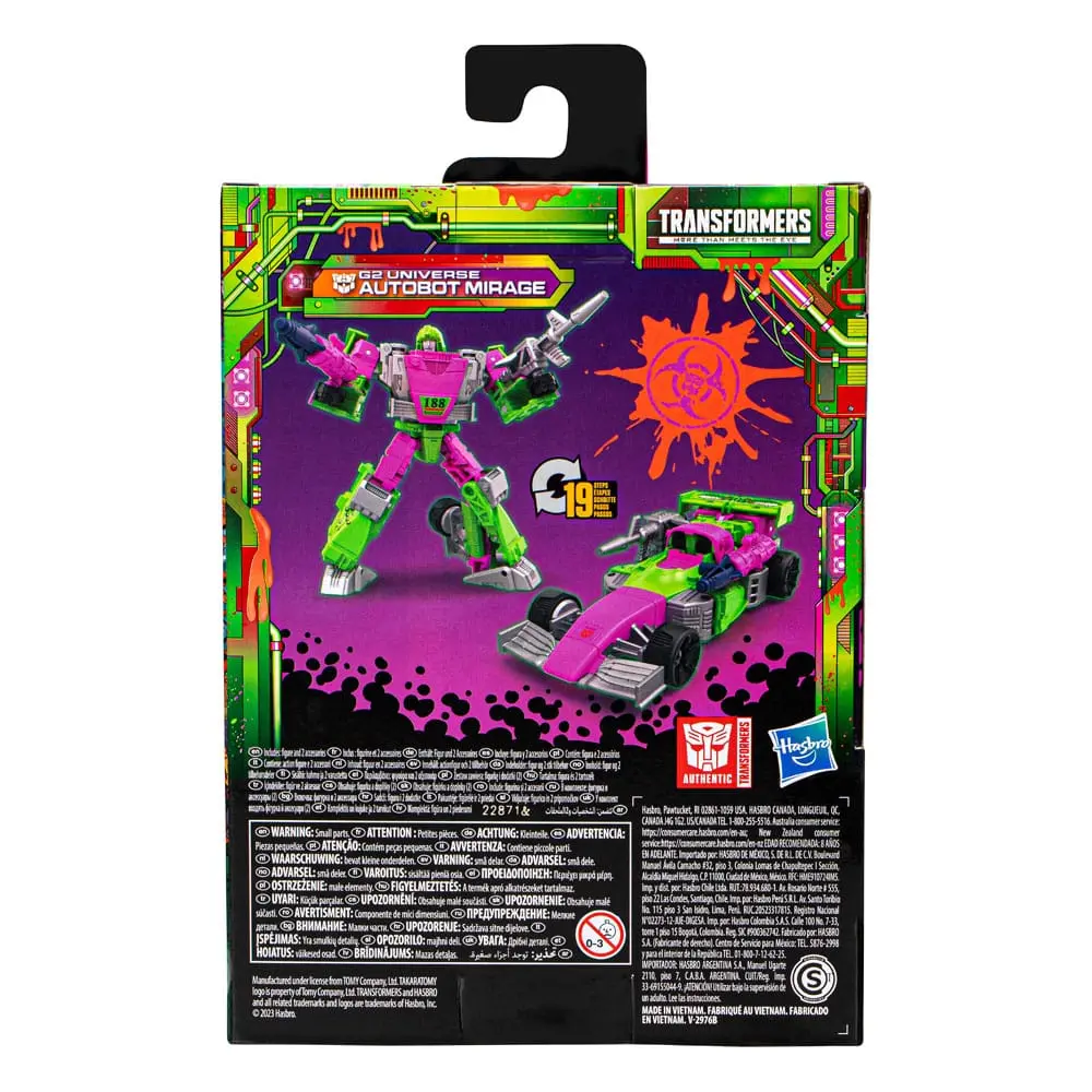 Transformers Generations Legacy Evolution Deluxe Class G2 Universe Autobot Mirage akciófigura 14 cm termékfotó