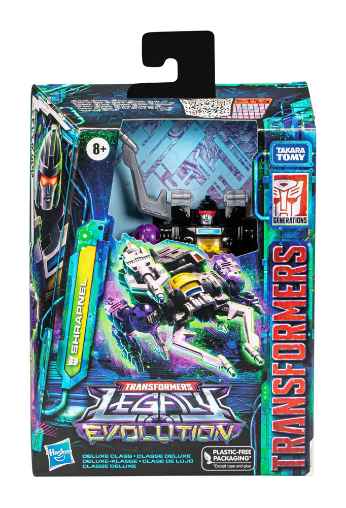 Transformers Generations Legacy Evolution Deluxe Class Shrapnel akciófigura 14 cm termékfotó
