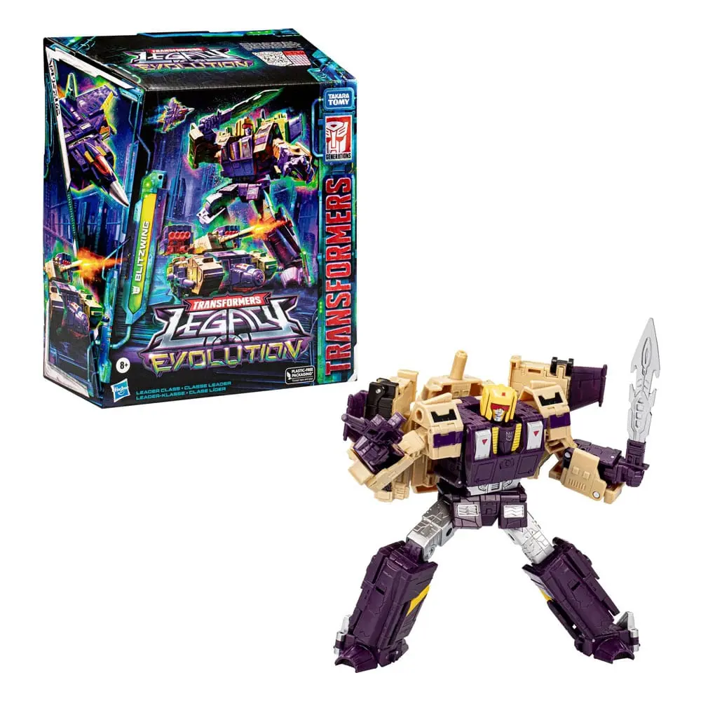 Transformers Generations Legacy Evolution Leader Class Blitzwing akciófigura 18 cm termékfotó