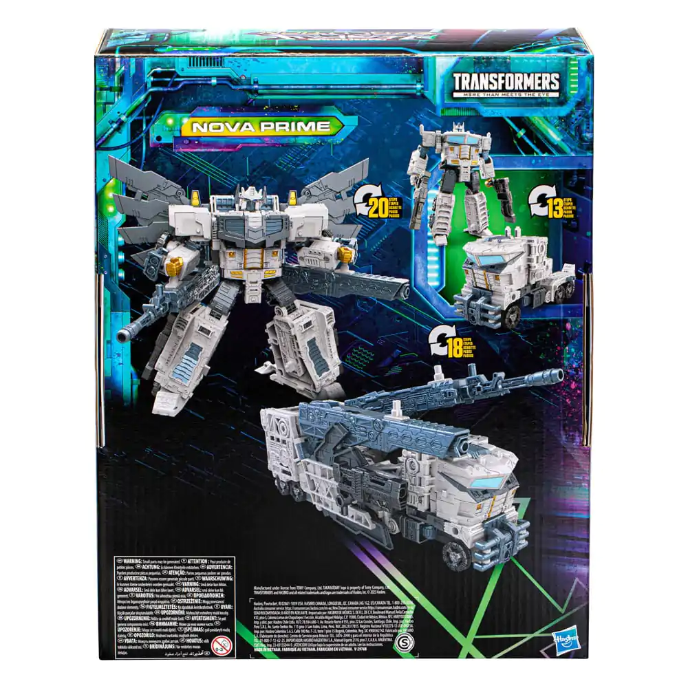 Transformers Generations Legacy Evolution Leader Class Nova Prime akciófigura 18 cm termékfotó