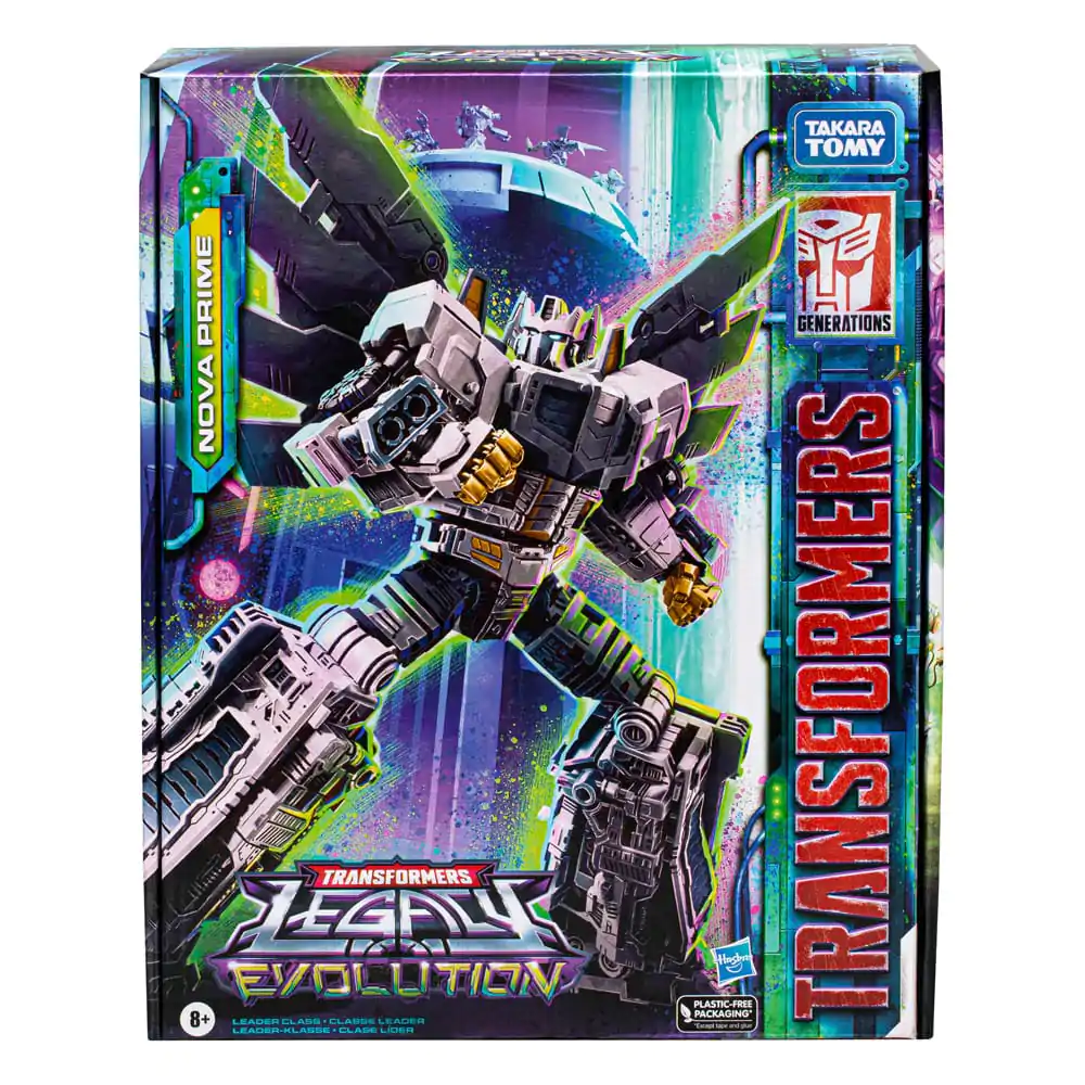 Transformers Generations Legacy Evolution Leader Class Nova Prime akciófigura 18 cm termékfotó