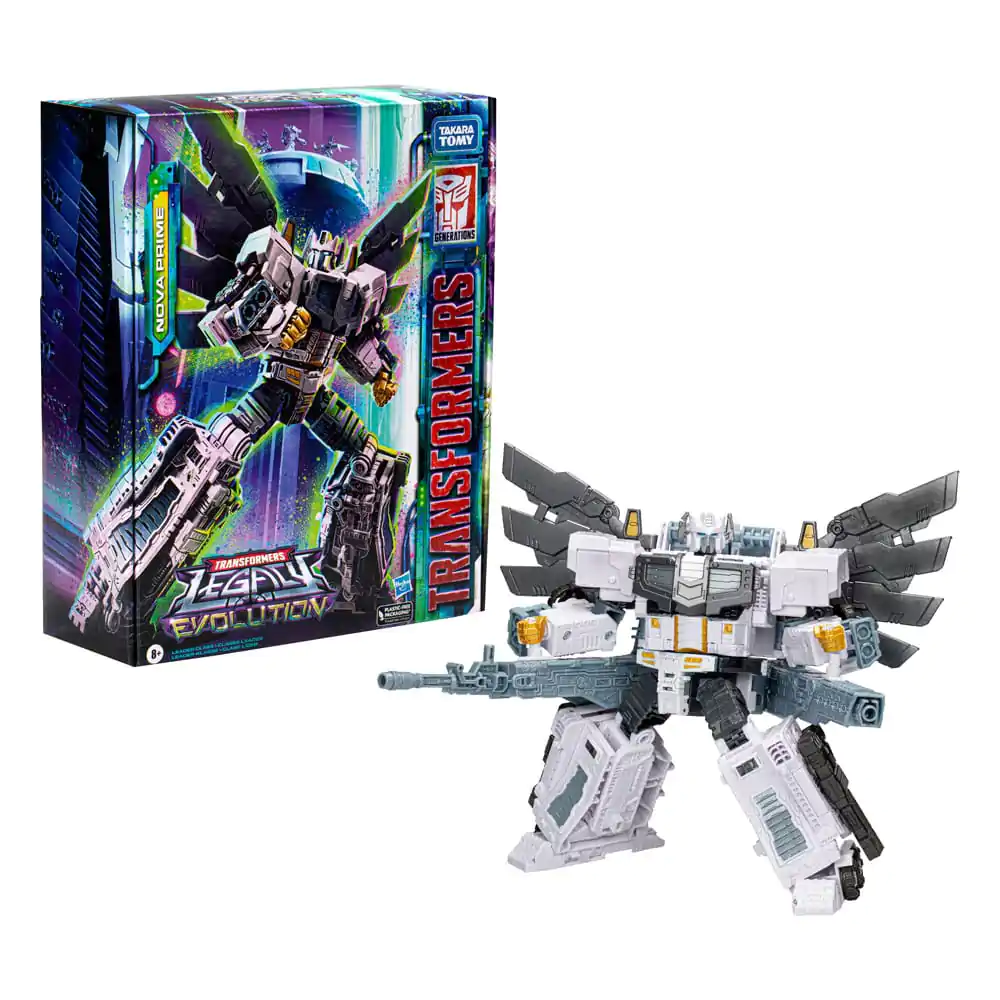Transformers Generations Legacy Evolution Leader Class Nova Prime akciófigura 18 cm termékfotó