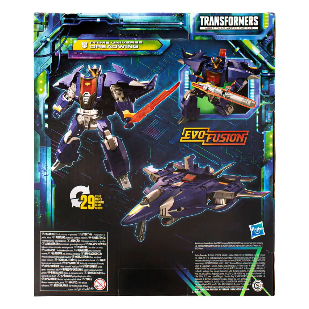 Transformers Generations Legacy Evolution Leader Class Prime Universe Dreadwing akciófigura 18 cm termékfotó