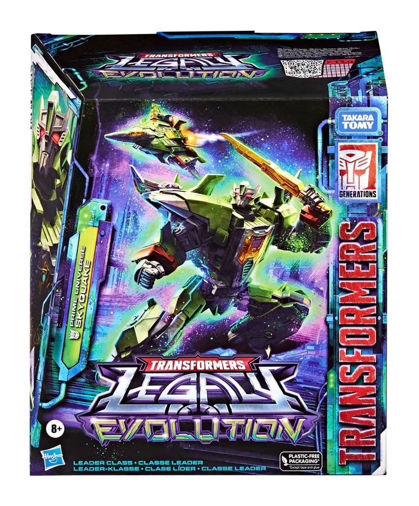 Transformers Generations Legacy Evolution Leader Class Prime Universe Skyquake akciófigura 18 cm termékfotó