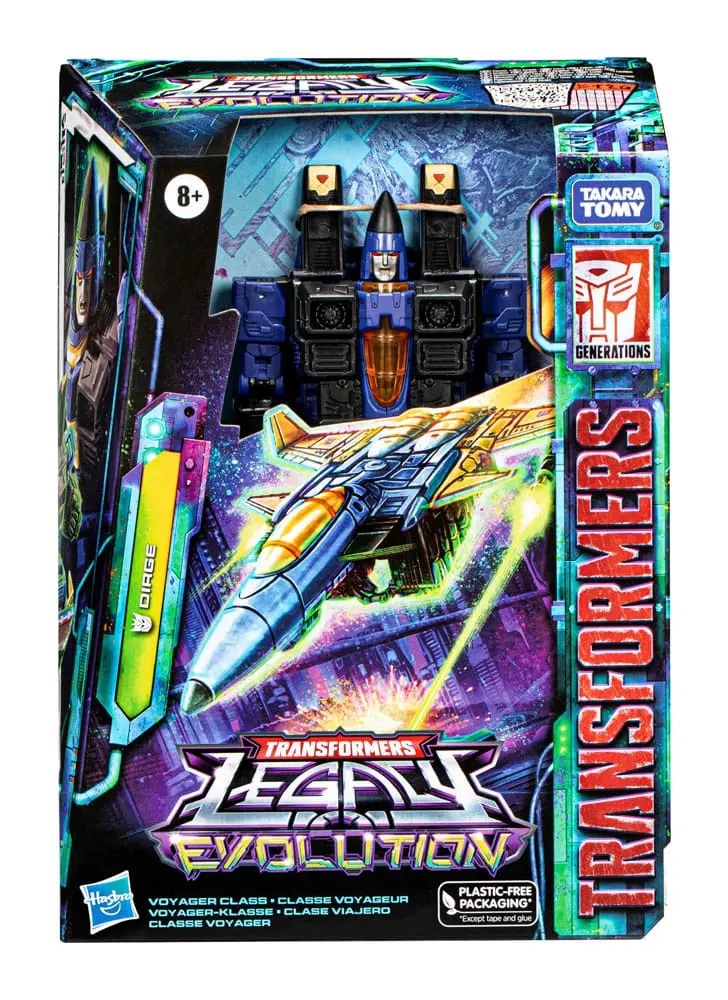 Transformers Generations Legacy Evolution Voyager Class Dirge akciófigura 18 cm termékfotó