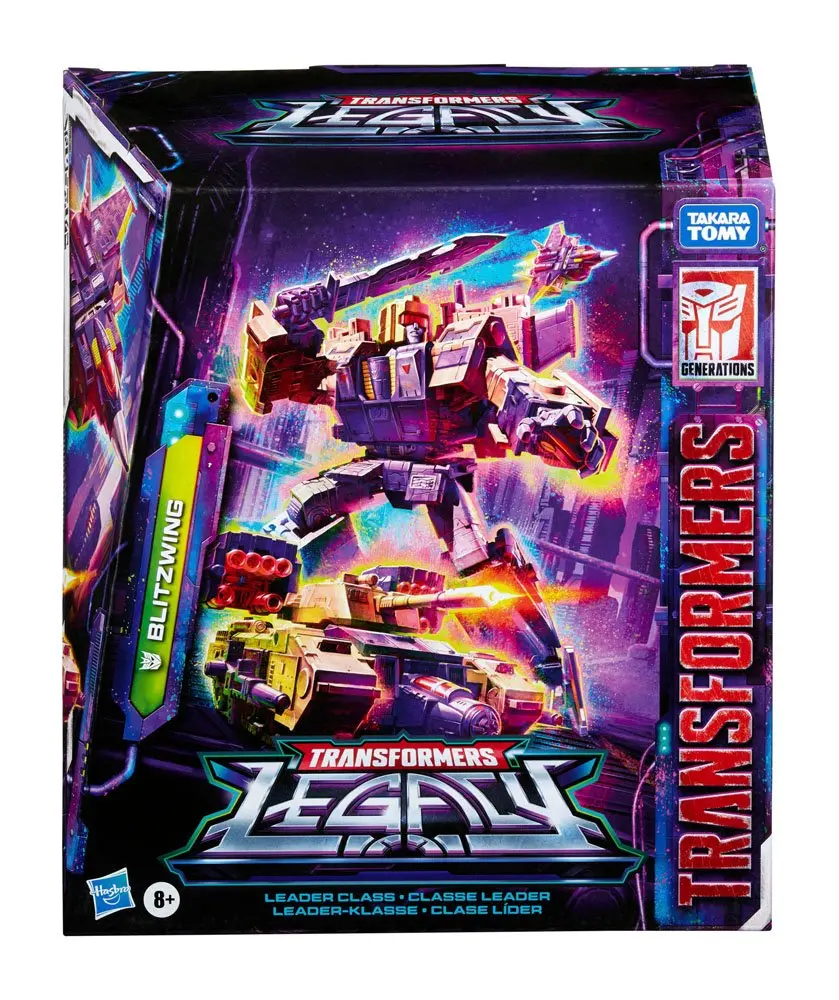 Transformers Generations Legacy Leader Class 2022 Blitzwing akciófigura 18 cm termékfotó