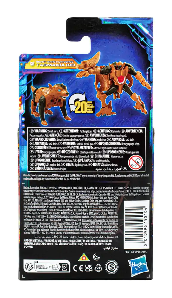 Transformers Generations Legacy United Core Class Beast Wars II Universe Tasmania Kid akciófigura 9 cm termékfotó
