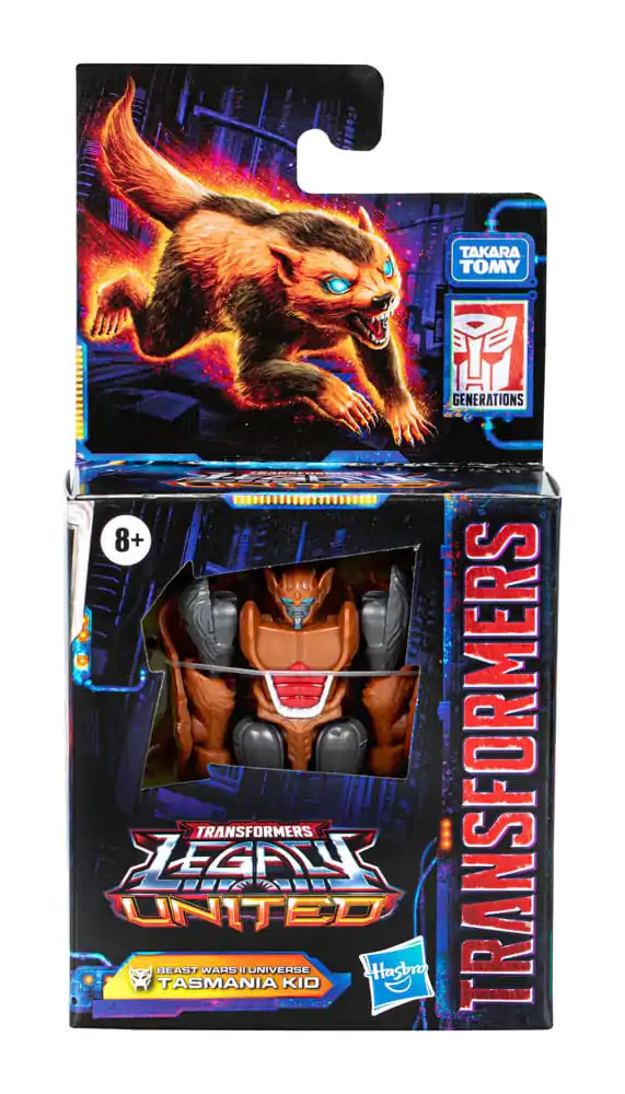 Transformers Generations Legacy United Core Class Beast Wars II Universe Tasmania Kid akciófigura 9 cm termékfotó