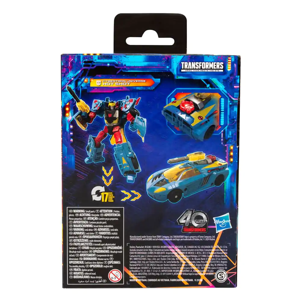 Transformers Generations Legacy United Deluxe Class Cybertron Universe Hot Shot akciófigura 14 cm termékfotó