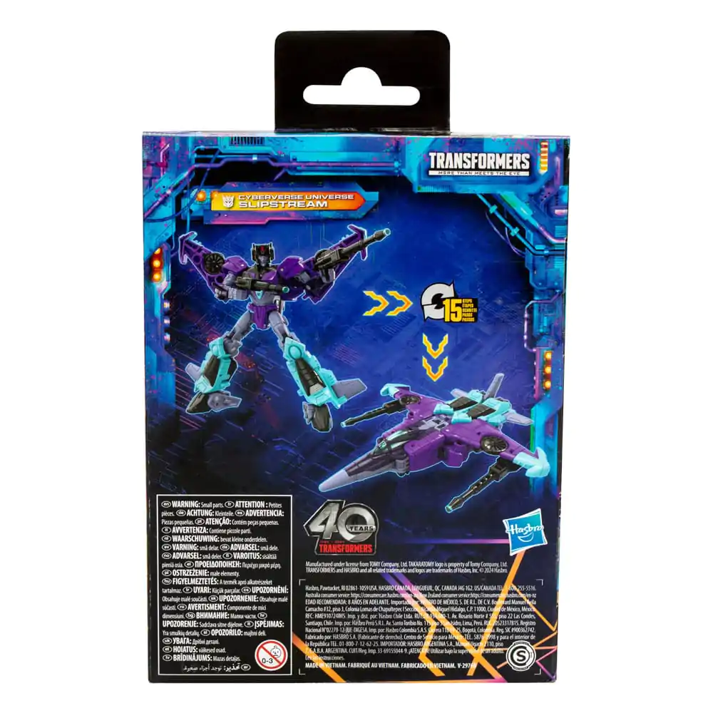 Transformers Generations Legacy United Deluxe Class Cyberverse Universe Slipstream akciófigura 14 cm termékfotó