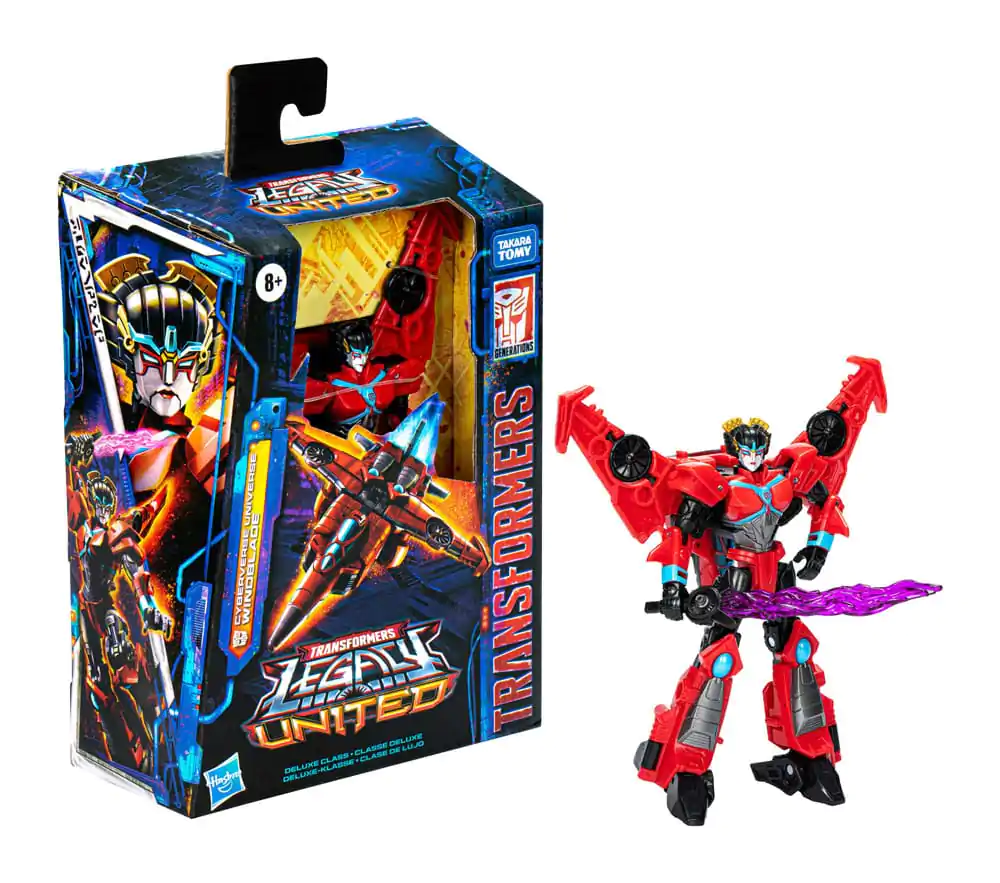 Transformers Generations Legacy United Deluxe Class Cyberverse Universe WindPenge akciófigura 14 cm termékfotó