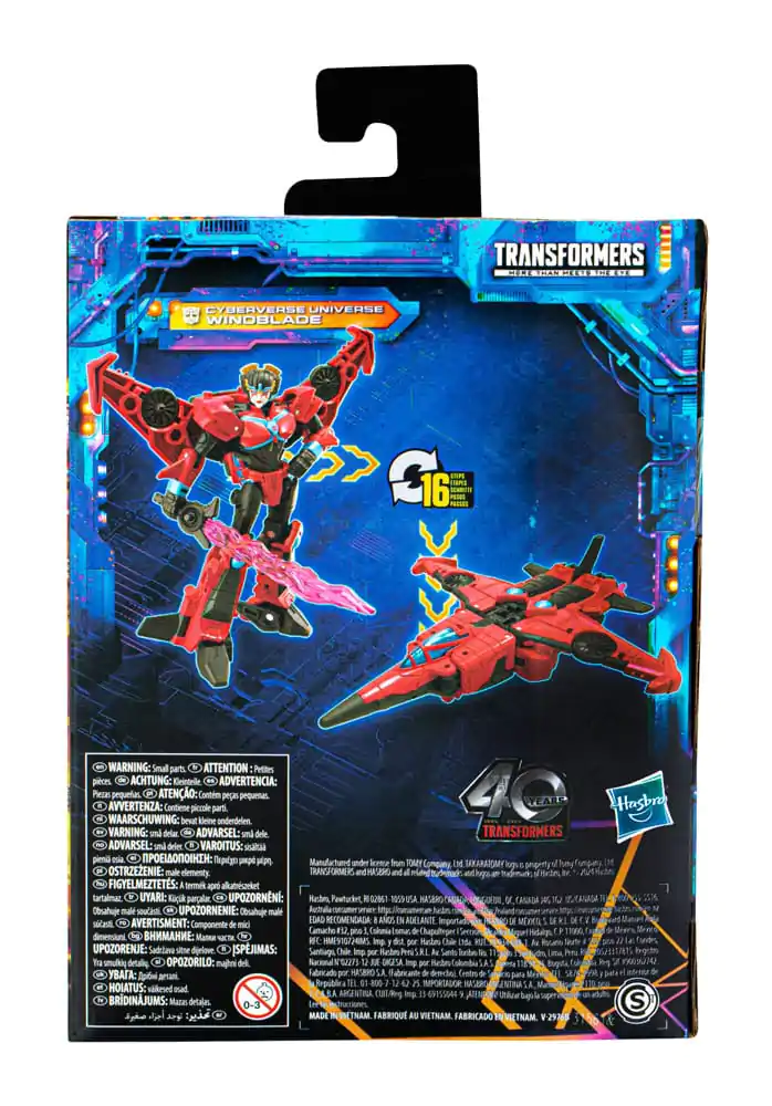 Transformers Generations Legacy United Deluxe Class Cyberverse Universe WindPenge akciófigura 14 cm termékfotó