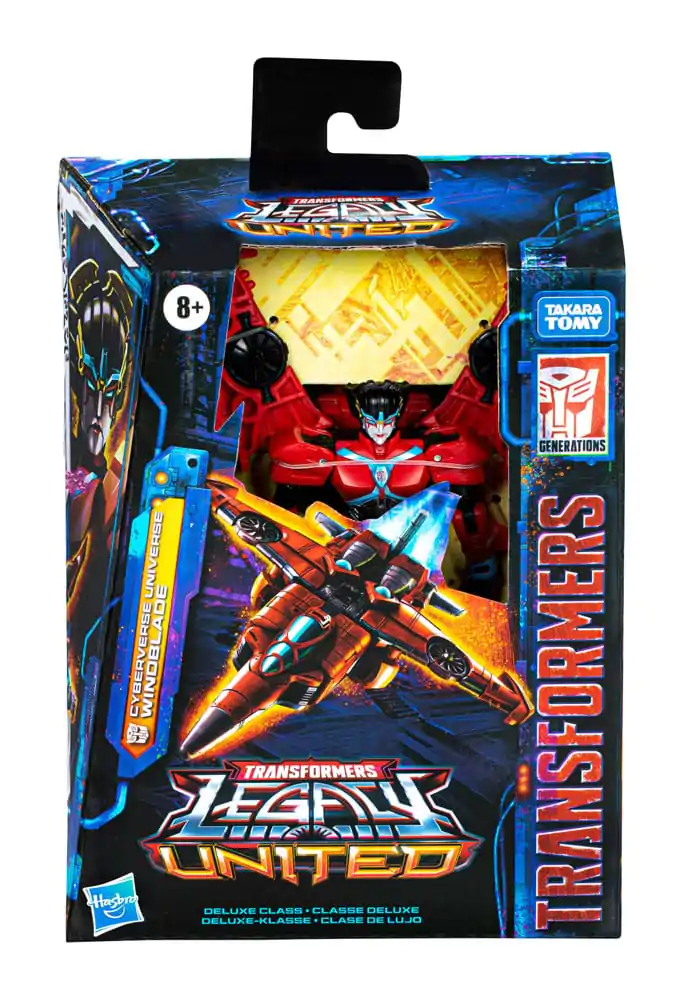 Transformers Generations Legacy United Deluxe Class Cyberverse Universe WindPenge akciófigura 14 cm termékfotó