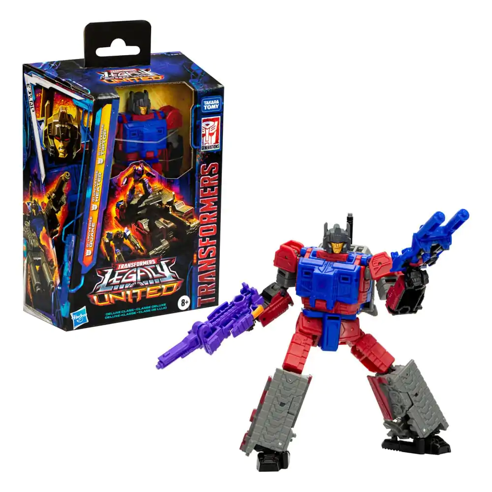 Transformers Generations Legacy United Deluxe Class G1 Universe Quake akciófigura 14 cm termékfotó