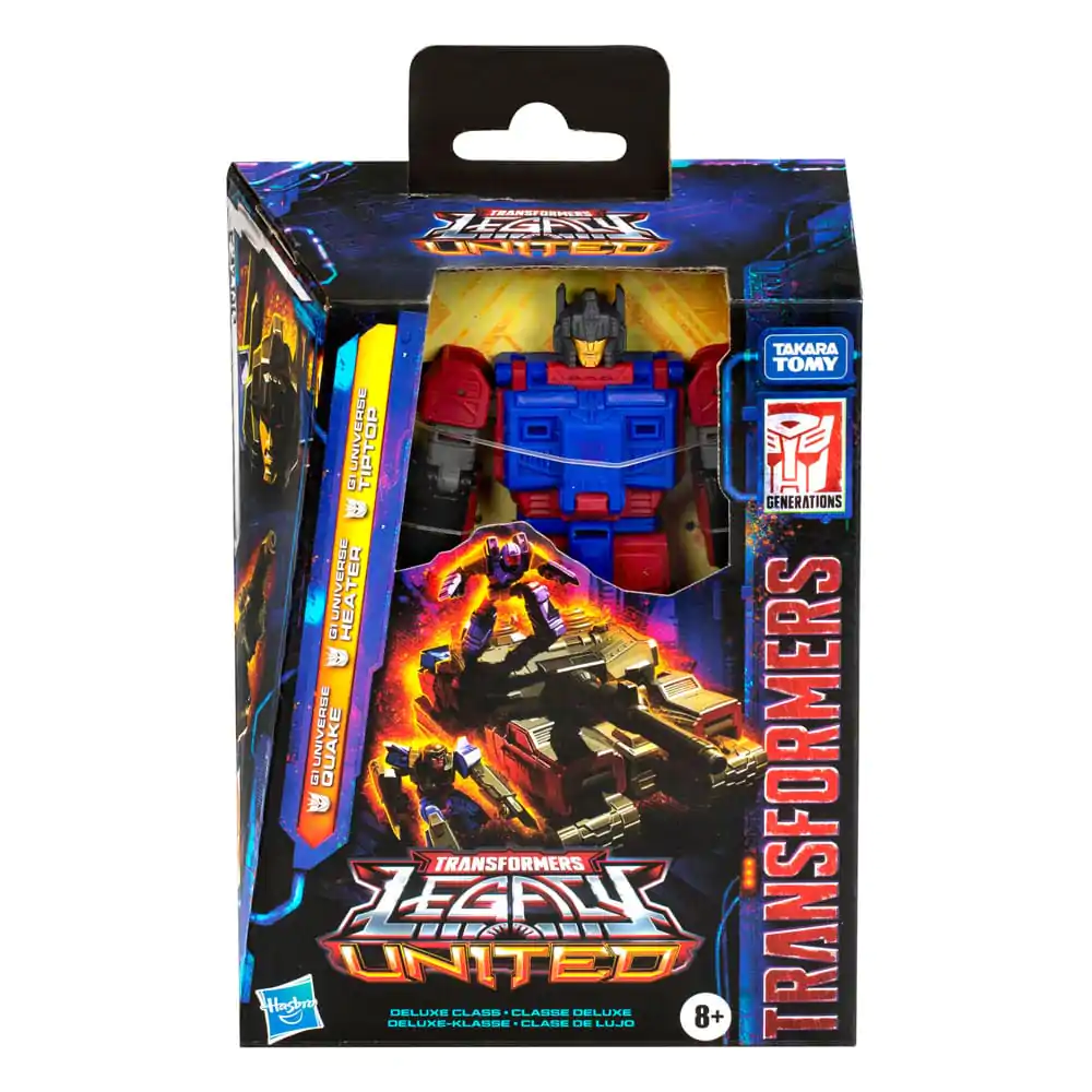 Transformers Generations Legacy United Deluxe Class G1 Universe Quake akciófigura 14 cm termékfotó