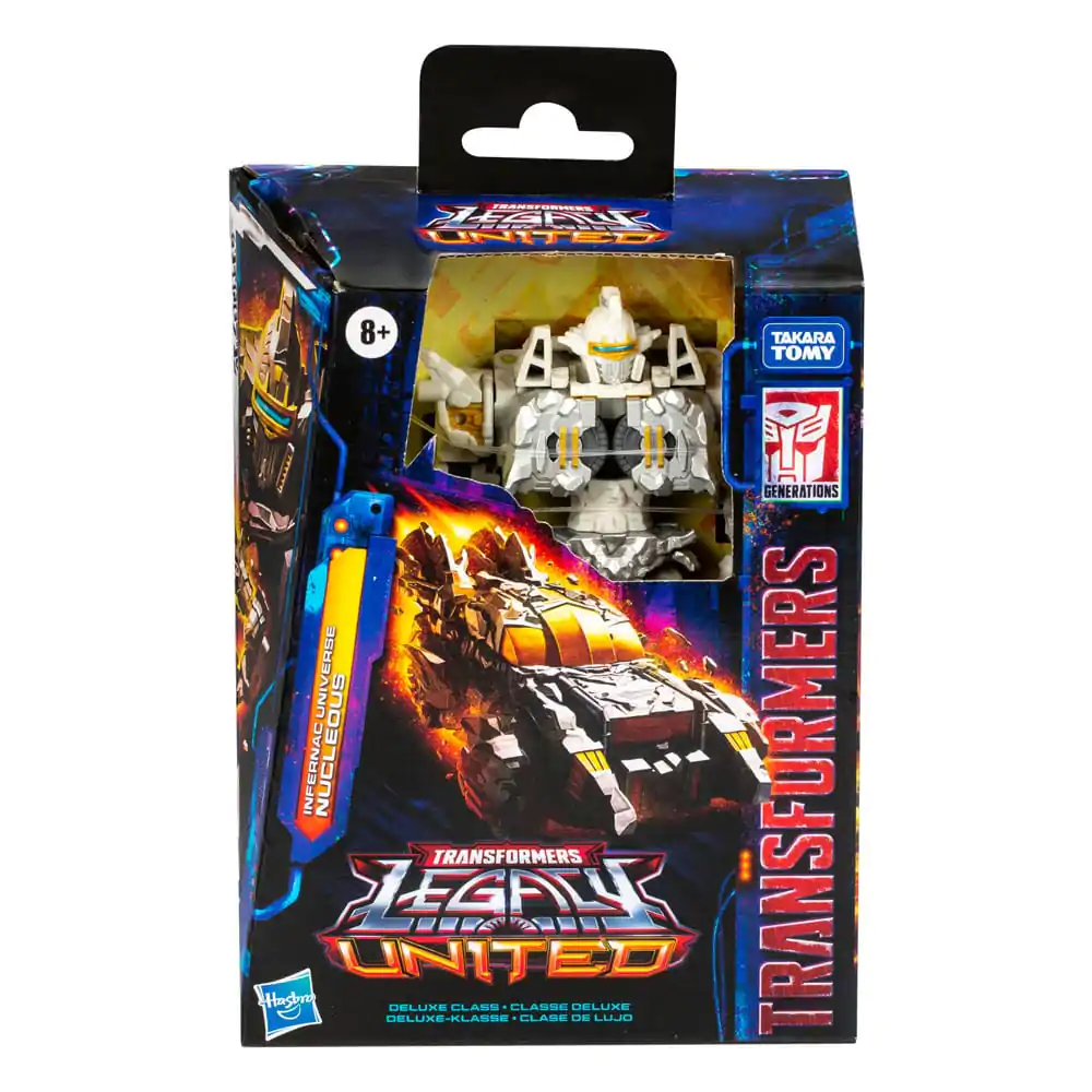 Transformers Generations Legacy United Deluxe Class Infernac Universe Nucleous akciófigura 14 cm termékfotó