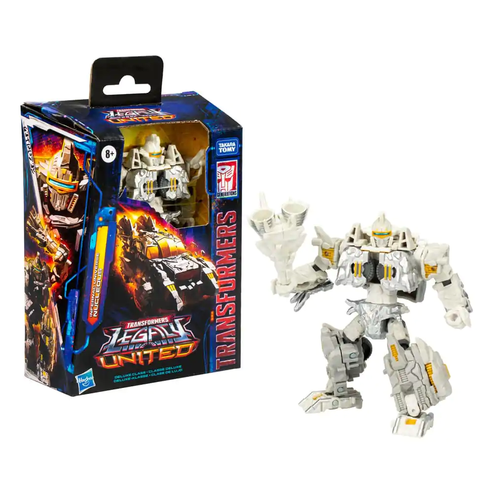 Transformers Generations Legacy United Deluxe Class Infernac Universe Nucleous akciófigura 14 cm termékfotó