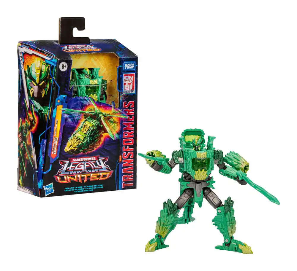 Transformers Generations Legacy United Deluxe Class Infernac Universe Shard akciófigura 14 cm termékfotó