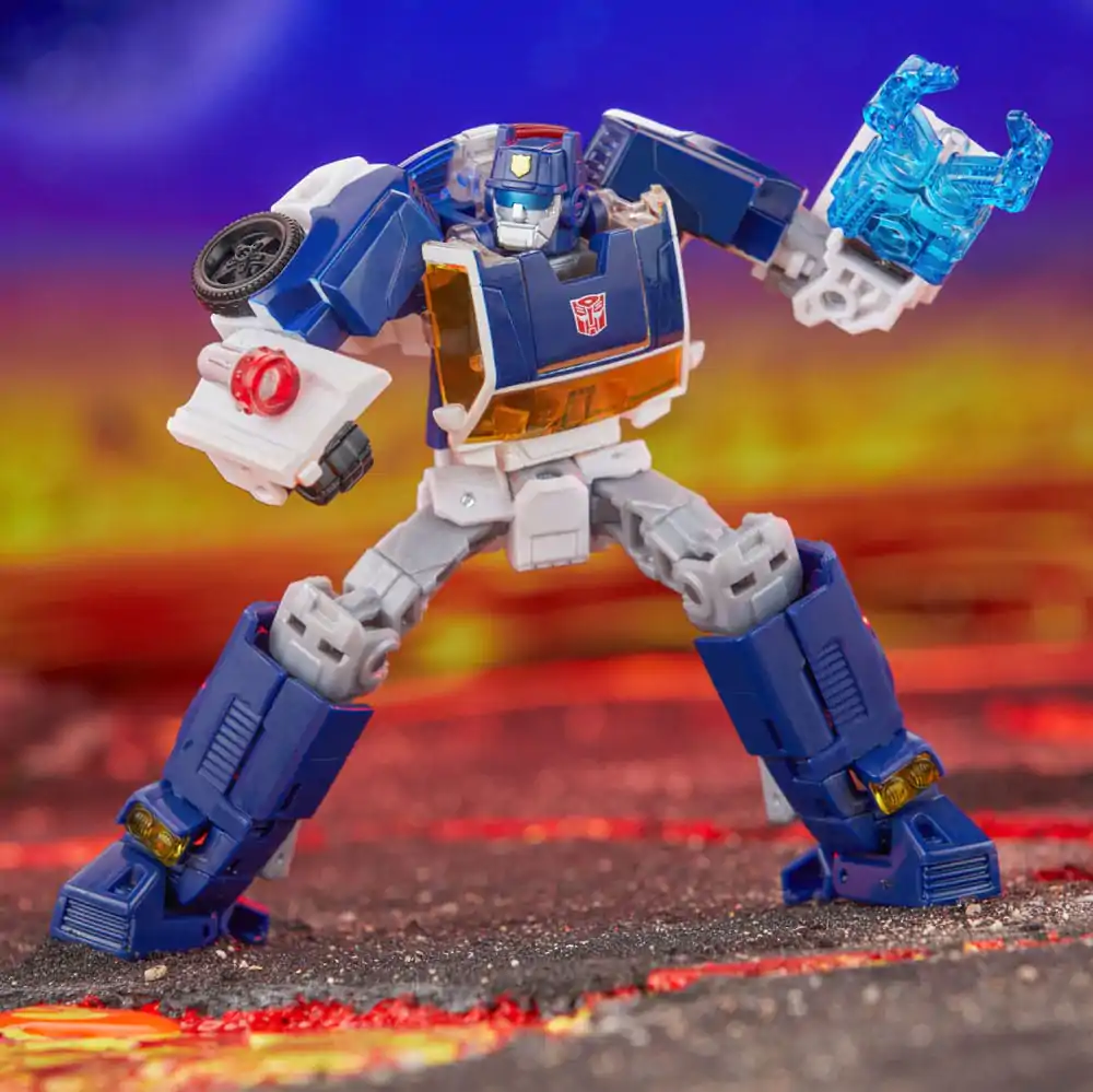 Transformers Generations Legacy United Deluxe Class Rescue Bots Universe Autobot Chase akciófigura 14 cm termékfotó
