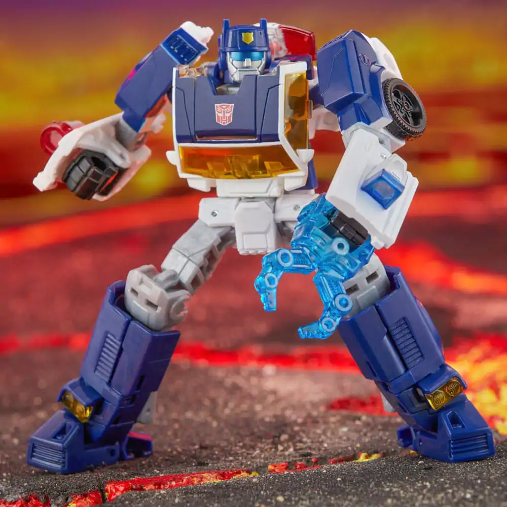 Transformers Generations Legacy United Deluxe Class Rescue Bots Universe Autobot Chase akciófigura 14 cm termékfotó