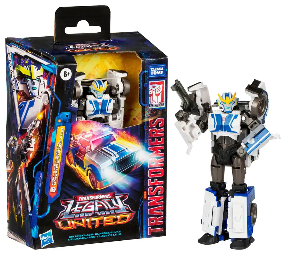 Transformers Generations Legacy United Deluxe Class Robots in Disguise 2015 Universe Strongarm akciófigura 14 cm termékfotó