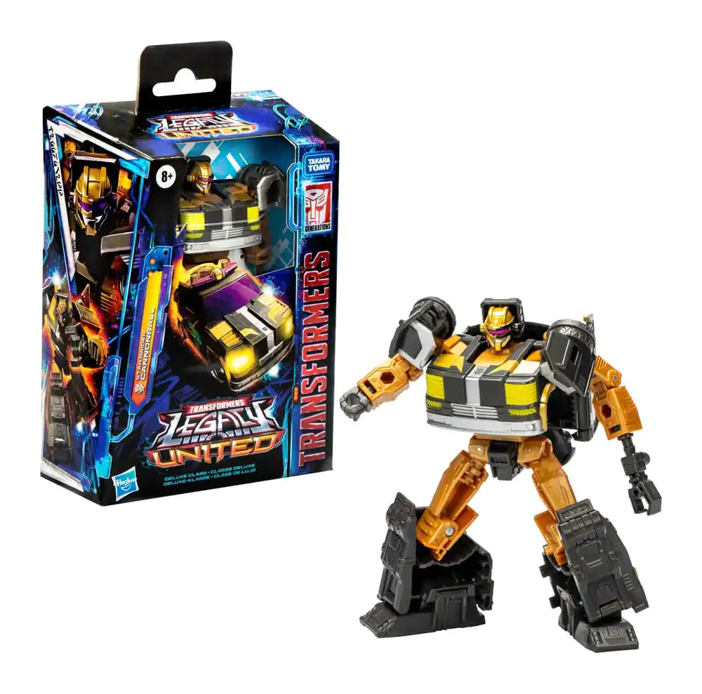 Transformers Generations Legacy United Deluxe Class Star Raider Cannonball akciófigura 14 cm termékfotó